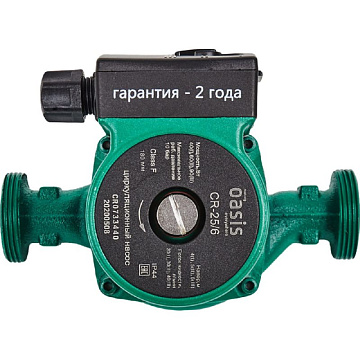 Насос циркуляционный OASIS 25-60 180vv 230V с гайками