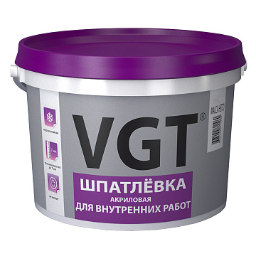 Шпаклевка для внутр. работ 7,5кг ВГТ