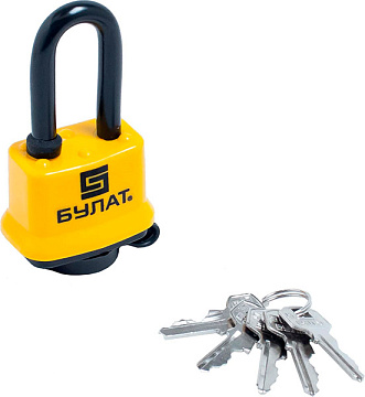 Замок навесной всепогодный BC 0330-01 Булат