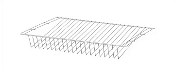 Полка для обуви 603х406мм белая L9440WH