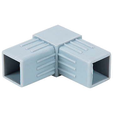 Соедин. пласт. д/трубы 25х25х1,5мм 2-пал. (уп-14 шт)