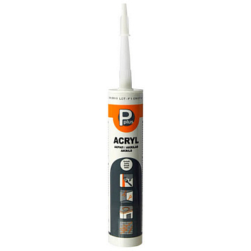 Акрил PPlus Acryl белый (260мл;12шт)