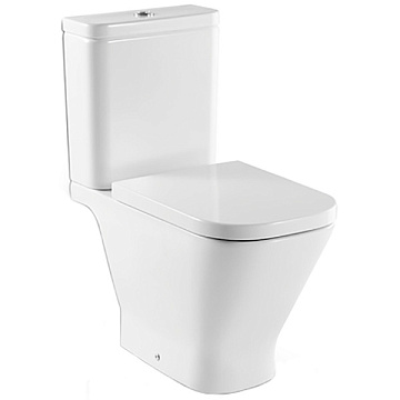 Унитаз (компакт) ROCA GAP сиденье микролифт (342477000 34147000Y 7801472004)