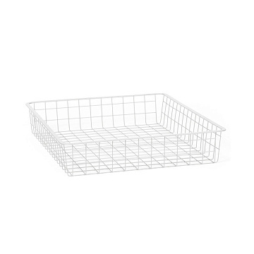 Проволочная корзина 555*410*85 белая L9529WH