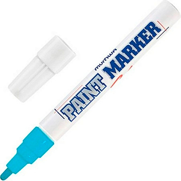 Маркер-краска 4мм голубой Munhwa PM-12
