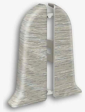 Заглушка Идеал Классик 55 мм Ясень серый 253 (уп. - 20шт.)