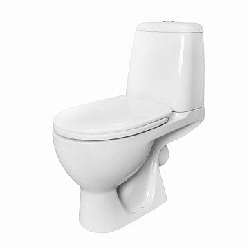 Унитаз (компакт) SANITA-LUX MAX крышка с сиденьем ДЮРОПЛАСТ МИКРОЛИФТ