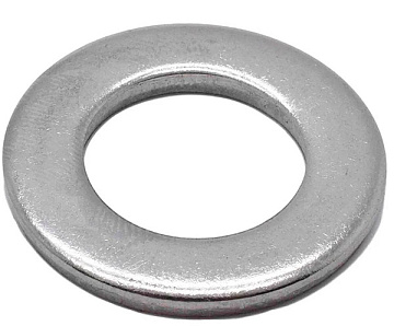 Шайба простая DIN125 нержА2 М6 (уп25шт)