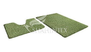 Набор ковриков Microfiber 60*100+50*60 Green 10