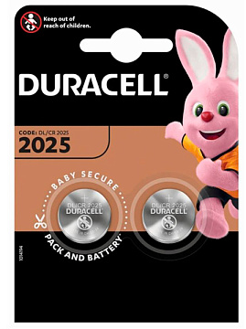 Батарейки DURACELL CR2025-2BL