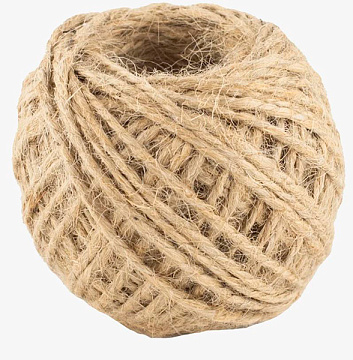 Шпагат джутовый кручёный 1,2мм  50м