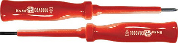 Отвертка FIT изолированная 1000В PH1x100 55807