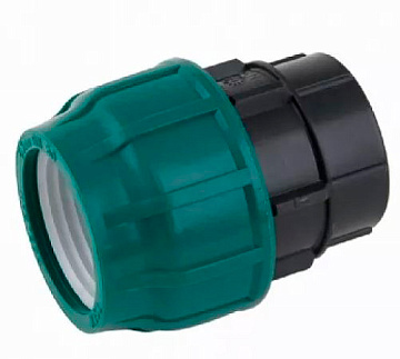 Муфта с внутренней резьбой ПНД 25*1/2 POELSAN