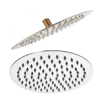 Тропический душ хром (EvaGold) 200мм (GDK к кабине 1808)