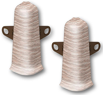 Угол наружный Деконика 70мм Дуб Латте 229 (уп. - 25 шт.)