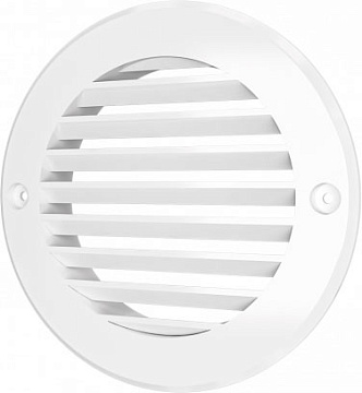 Решетка A10RK,  вентиляционная круглая D136 с фланцем D100