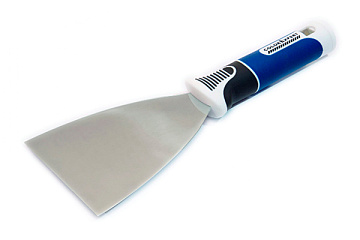 Шпатель 100мм нержав сталь 3К-ручка 91199902
