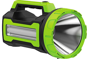 Фонарь КОСМОС PREMIUM аккум 10W LED, бок.пан. COB 3Вт, 3 реж раб, з/у/220/12 usb