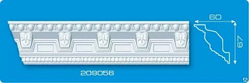 Плинтус потолочный 209056 Формат 2м (30)