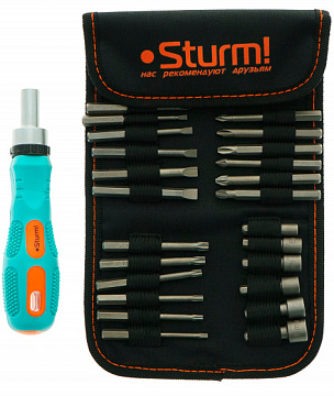Отвертка с насадками 26 предметов Sturm! 1040-08-SS2