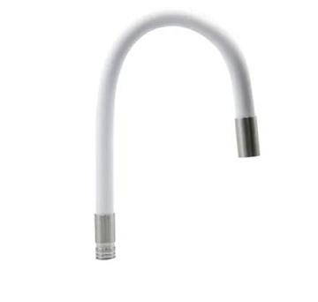Излив для смесителя ГИБКИЙ кухня MIXLINE БЕЛЫЙ (для смесителя MLSS-0325)