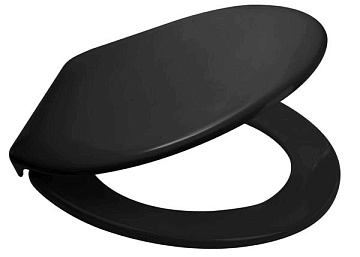 Сиденье для унитаза VANNA мягкое ЧЕРНЫЙ