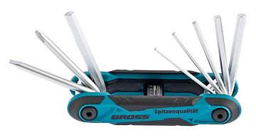 Ключи имбусовые универсал. 8шт Gross 16414