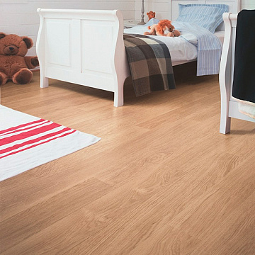 Ламинат Quick Step Eligna  Доска белого дуба лакированная U915  1380х156х8мм (уп.-8шт.)