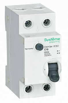 ВА С10А 1P 4.5kA 230В Systeme C9D34610