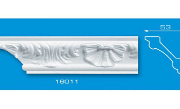 Плинтус потолочный 16011 Формат 1,3м (35)