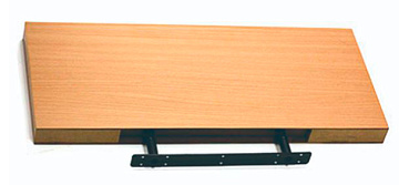 Полка со скрытым креплением (80х23,5х3,8см) бук LWFS825BE