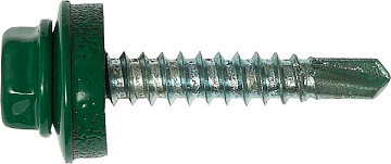 4,8х29 RAL6005 Темно-зеленый саморез кров (250)