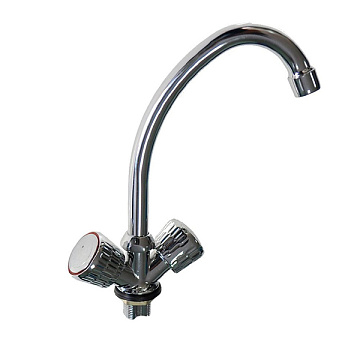 юСмеситель АРМАДА для кухни металлокерамика (49024)