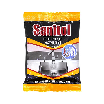Очиститель Sanitol д/труб Антизасор Экстра 90гр.