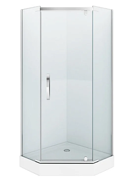 Душевое ограждение ALEX BATLER AB215-90 900*900*2000 стекло 8 мм без поддона