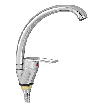 юСмеситель TORNADO для кухни боковой шаровый на гайке (4210)