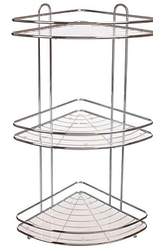 SWENSA Полка угловая 3-яр.Modern White 014-55