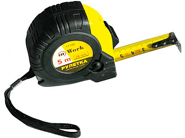 Рулетка 5м х 18мм InWork 17195