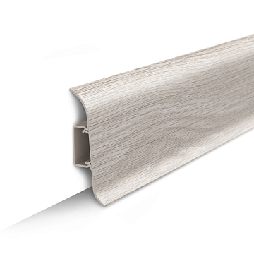 Плинтус напольный Идеал Классик 55 мм Ясень 251 2,2м (уп. - 40 шт.)