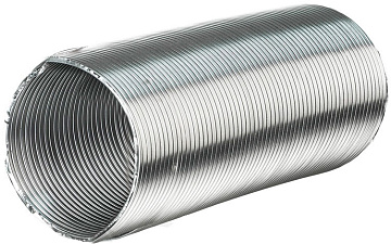 Канал алюминиевый гофрированный d=090мм (1-3м)
