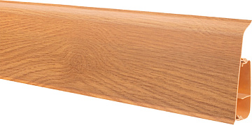 Плинтус напольный Salag Lima 72мм Дуб Роял  2,5м (уп. - 24 шт.) (LI00F4)