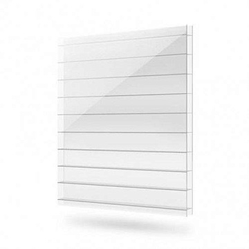 Сотовый Поликарбонат 4мм Прозрачный RATIONAL 12000*2100