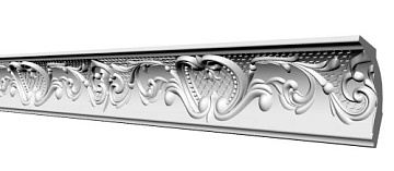 Плинтус потолочный Glanzepol GP-13/16***