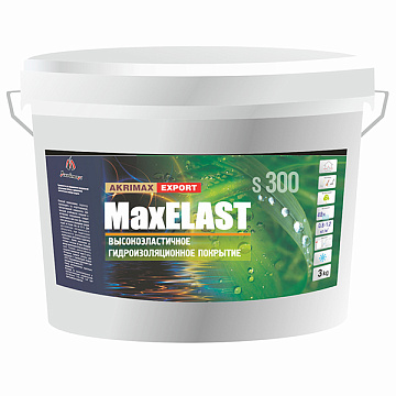 Гидроизоляция высокоэластичная AKRIMAX MaxELAST 3 кг/распродажа