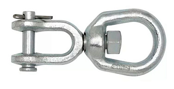 Вертлюг петля-вилка VPV M8 (30)