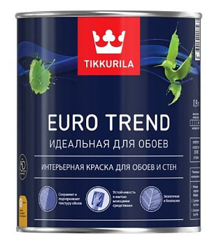 Краска для стен и обоев EURO TREND С 0,9л  TIKKURILA