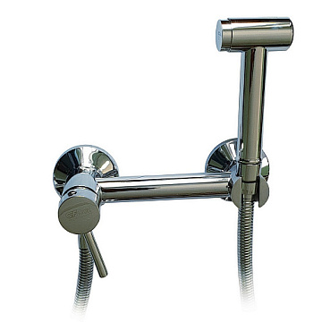 Смеситель с гигиеническим душем GFmark ЛАТУНЬ ХРОМ (2066)