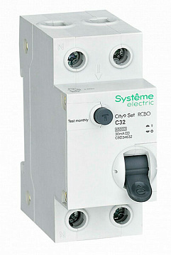  АВДТ ВА С32А 1P 4.5kA 230В Systeme C9D34632