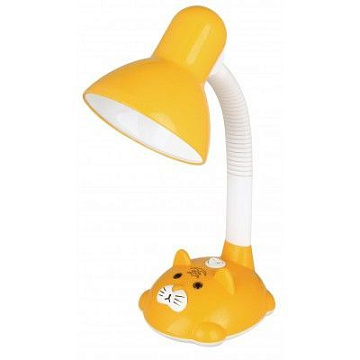 Настольная лампа Camelion KD-386 C07 Котенок желтый 40Вт, E27