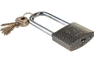 Замок навесной Аллюр ВС1Ч-350Д d8мм дл.дужка 5кл